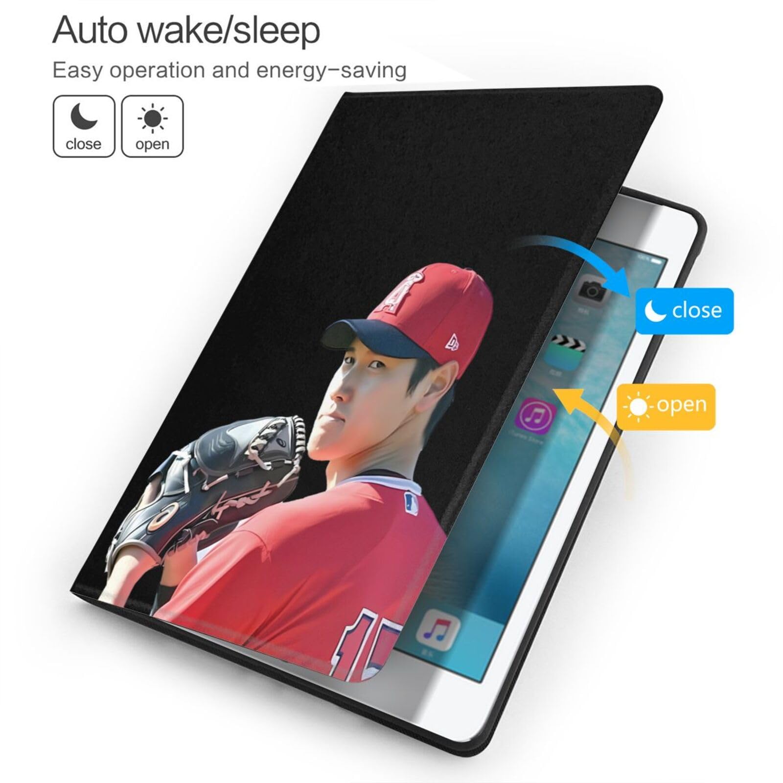 Amazon.co.jp: 大谷翔平 Ipad第7/8/9代 Ipad Air3ケース レザー 手帳型